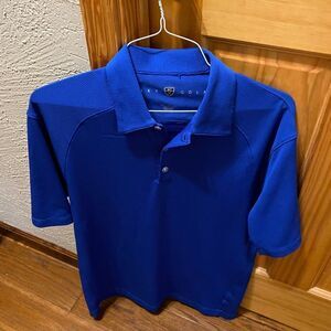 Nike Golf polo shirt beautiful cobalt blue size large